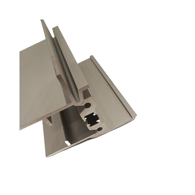 6082 T4 OEM 알루미늄 추출 프로필 알루미늄 프로필 부엌 슬라이드 문 손잡이 18mm MDF
