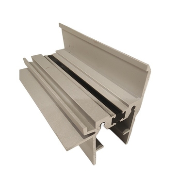 6082 T4 OEM 알루미늄 추출 프로필 알루미늄 프로필 부엌 슬라이드 문 손잡이 18mm MDF