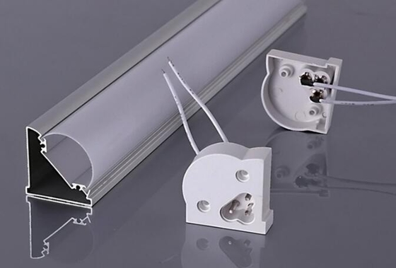 LED 스트립 알루미늄 추출 막대 프로파일 / 용접 처리 서비스와 함께 채널