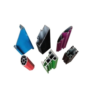 ISO 인증 T3-T8 창문 및 문 시스템을 위한 알루미늄 extrusion Powder Coated