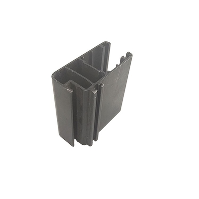 0.8mm-3.0mm 두께 슬라이딩 커튼 레일 Shengxin를위한 애노이드 알루미늄 프로파일