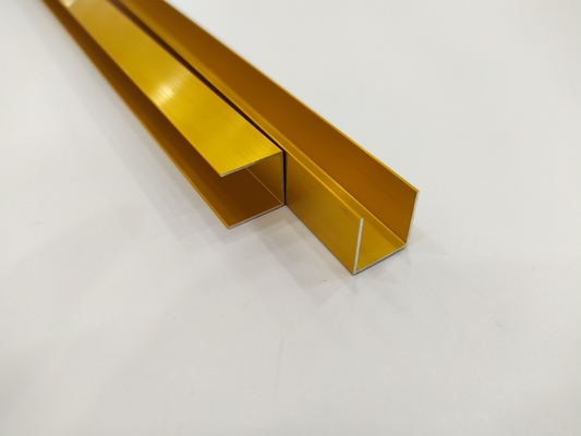 ISO9001/ISO14001/ISO18001 인증을 가진 장식용 알루미늄 진압 L 프로파일
