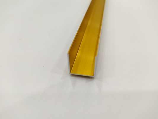 ISO9001/ISO14001/ISO18001 인증을 가진 장식용 알루미늄 진압 L 프로파일