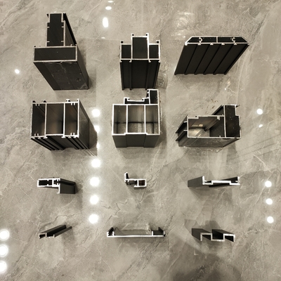 6063/6061/6005/6060 T5/T6 알로이 소금 가공 분말 코팅 사용자 지정 창문 및 문