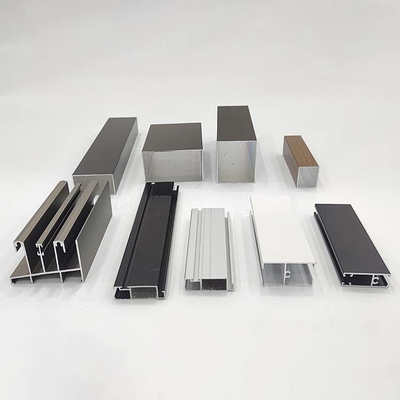 맞춤형 두께 0.30mm 6000 시리즈 칠레 알루미늄 프로파일 창문 및 문