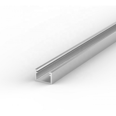 온도 T3-T8 Shengxin LED 프로필 알루미늄 엑스트루션 금속 물질 램프 트랙 U 슬롯 모양