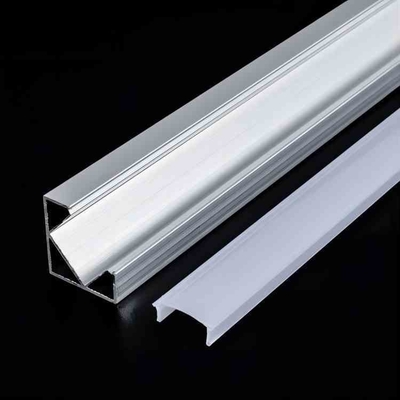 LED 조명 스트립을 위한 T3-T8 템퍼 알루미늄 프로필 슬림 심층 알루미늄 1m 2m 3m