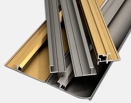 가정용 알루미늄 프로필 베이스보드 0.8mm-2.0mm 두께