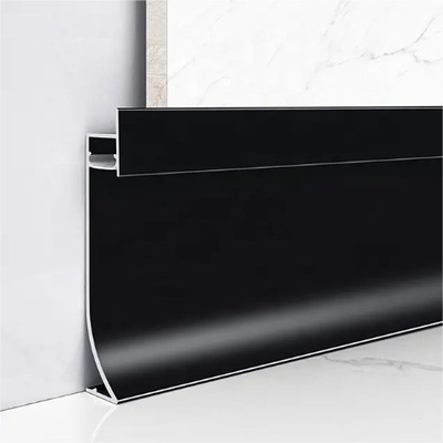 현대 아파트 블랙 알루미늄 스커트 프로파일 LED 조명 GB5237-2008 표준