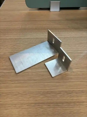 알루미늄 L 모양 태양 전지 패널 장착 브래킷 80x40x40mm 야외용