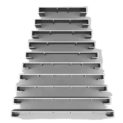 도어 프레임과 정밀 CNC 절단 GB5237-2008 표준의 알루미늄 진압
