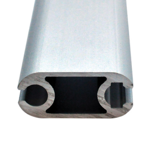 사용자 정의 슬라이버 알루미늄 케더 레일 트랙 고객 요구 0.8mm-2.0mm 두께